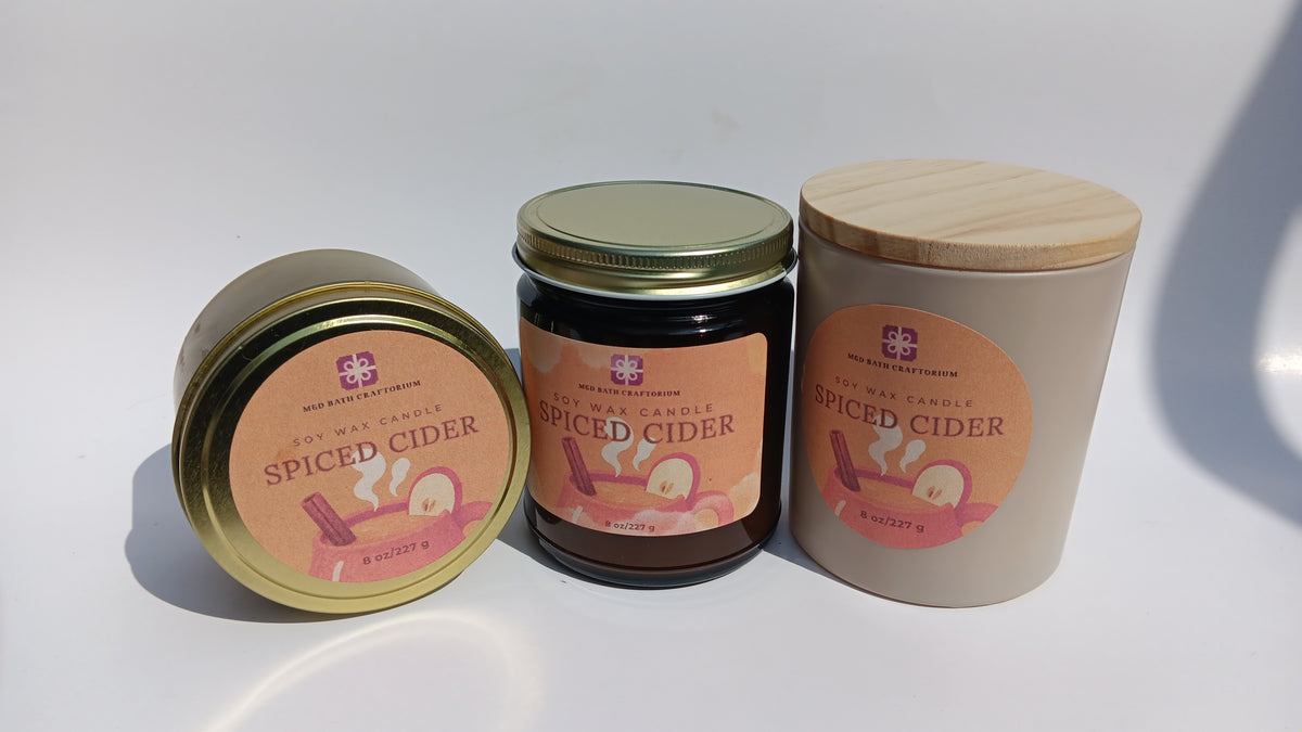 Spiced Cider Soy Wax Candle
