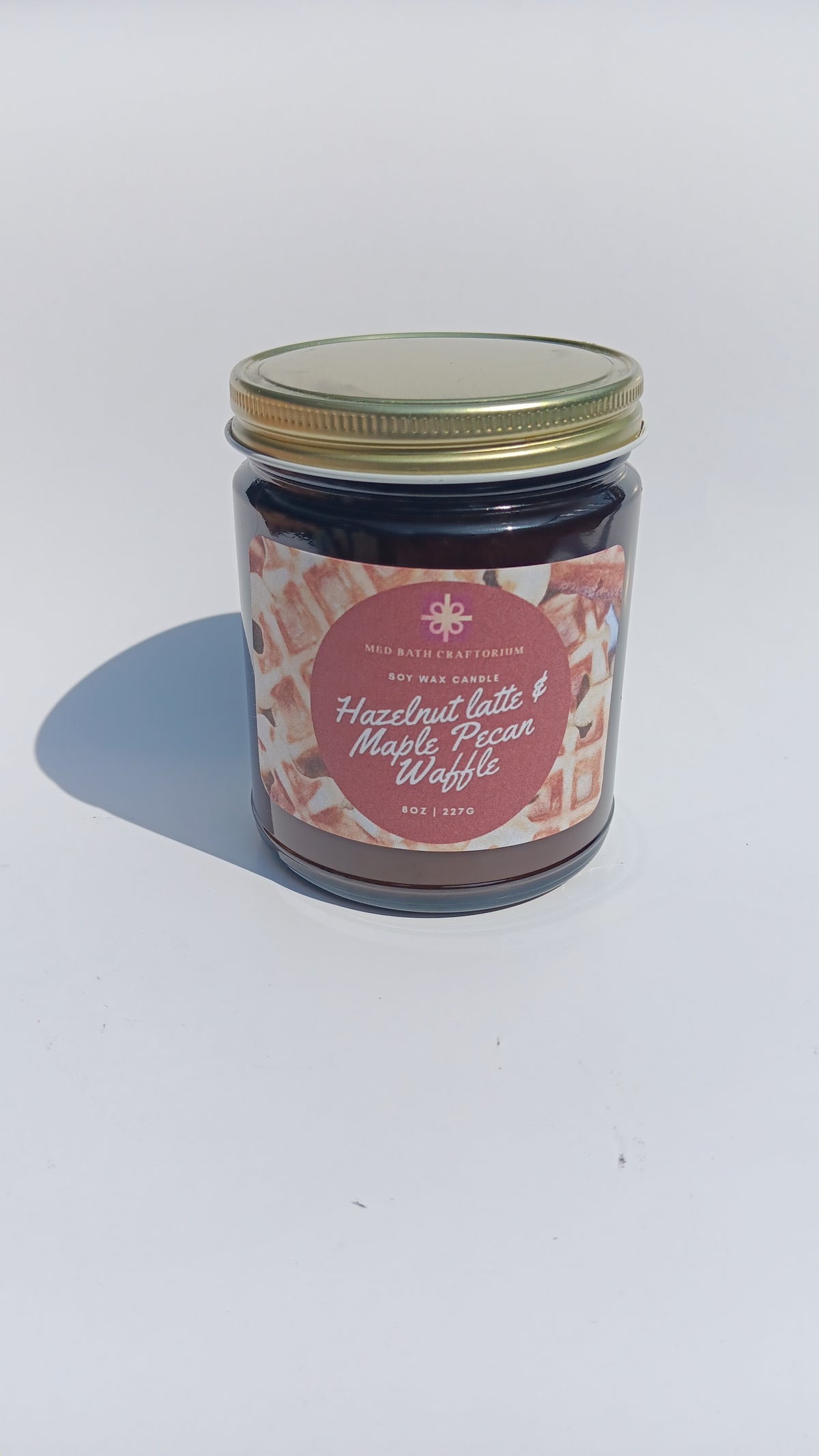 Hazelnut Latte & Maple Pecan Waffles Soy Wax Candle