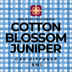 Cotton Blossom and Juniper Hanging Car Diffuser
